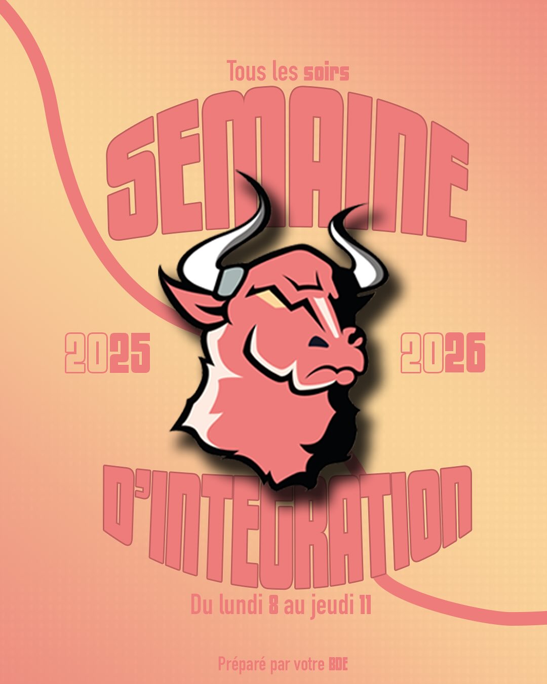 Affiche de la semaine d’intégration