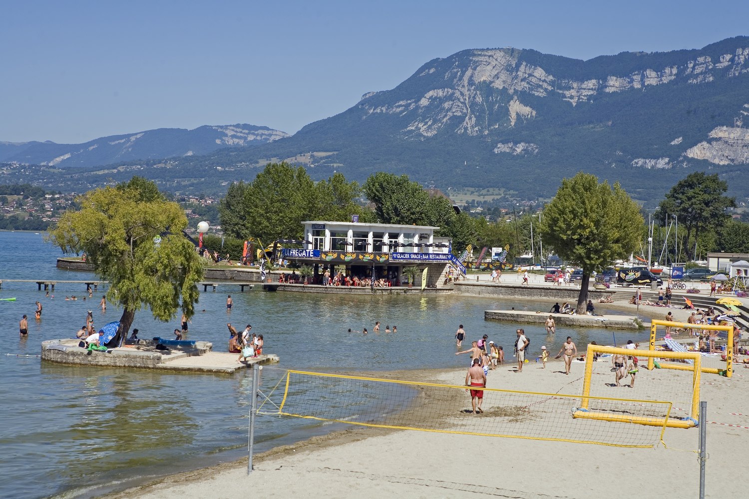 Plage municipale du Bourget-du-Lac